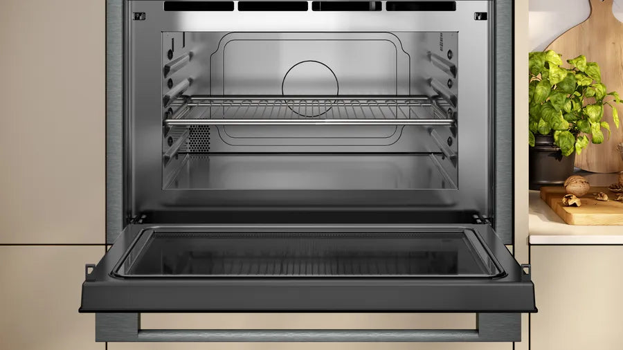 Neff C24GR3XG1B N70 Built-In Compact Microwave Oven with Grill 60 x 45 cm Graphite-Grey